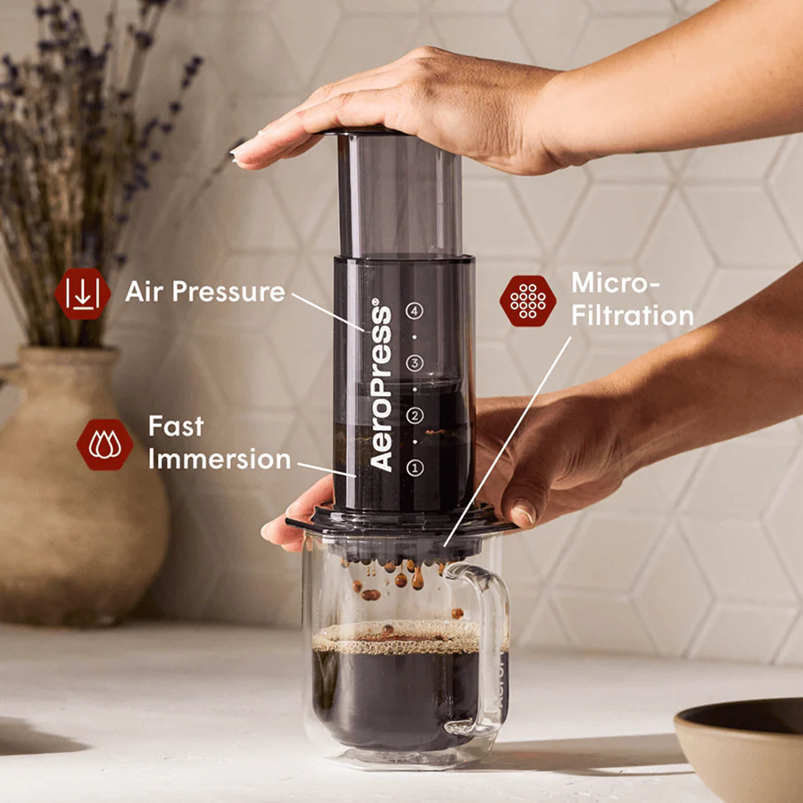 AeroPress Coffee Maker - Clear & Colors - Image 32