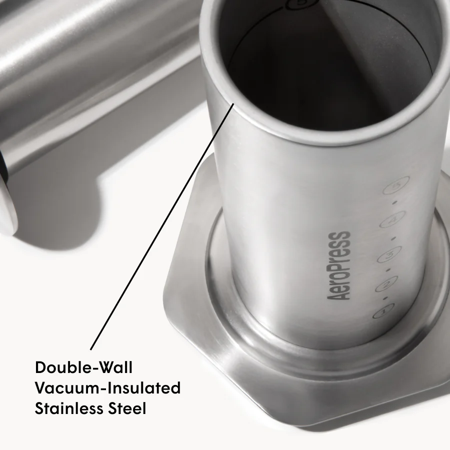 AeroPress Coffee Maker - Steel - Image 3